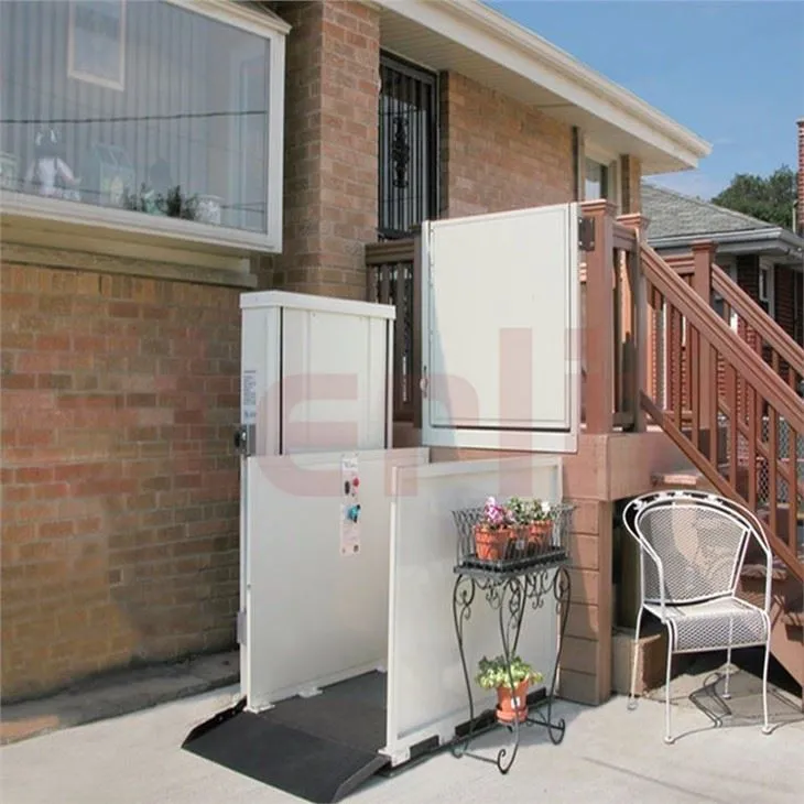 Hydraulisk vertikal hjulstol Lyft