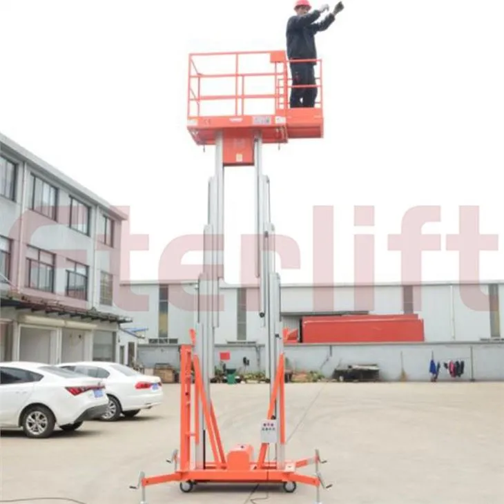 Elektrisk aluminiumlyftare